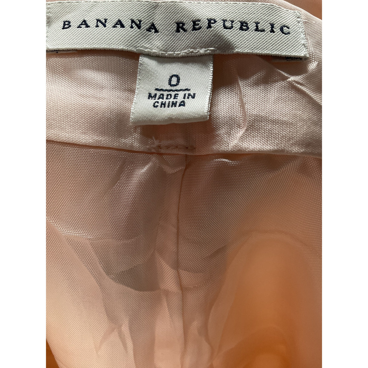 Pink Banana Republic A-Line Silk Skirt Size 0 Short