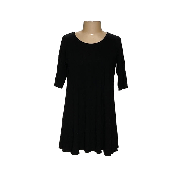 Eileen Fisher Black Cotton Blouse - PL