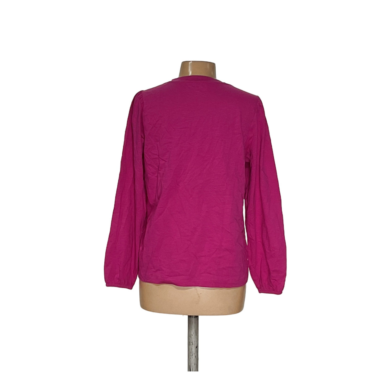 LOFT Pink Cotton Blouse, Size L