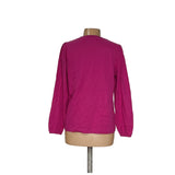 LOFT Pink Cotton Blouse, Size L