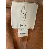 Joie Brown Fleece Overcoat - Women's Casual/Travel Coat