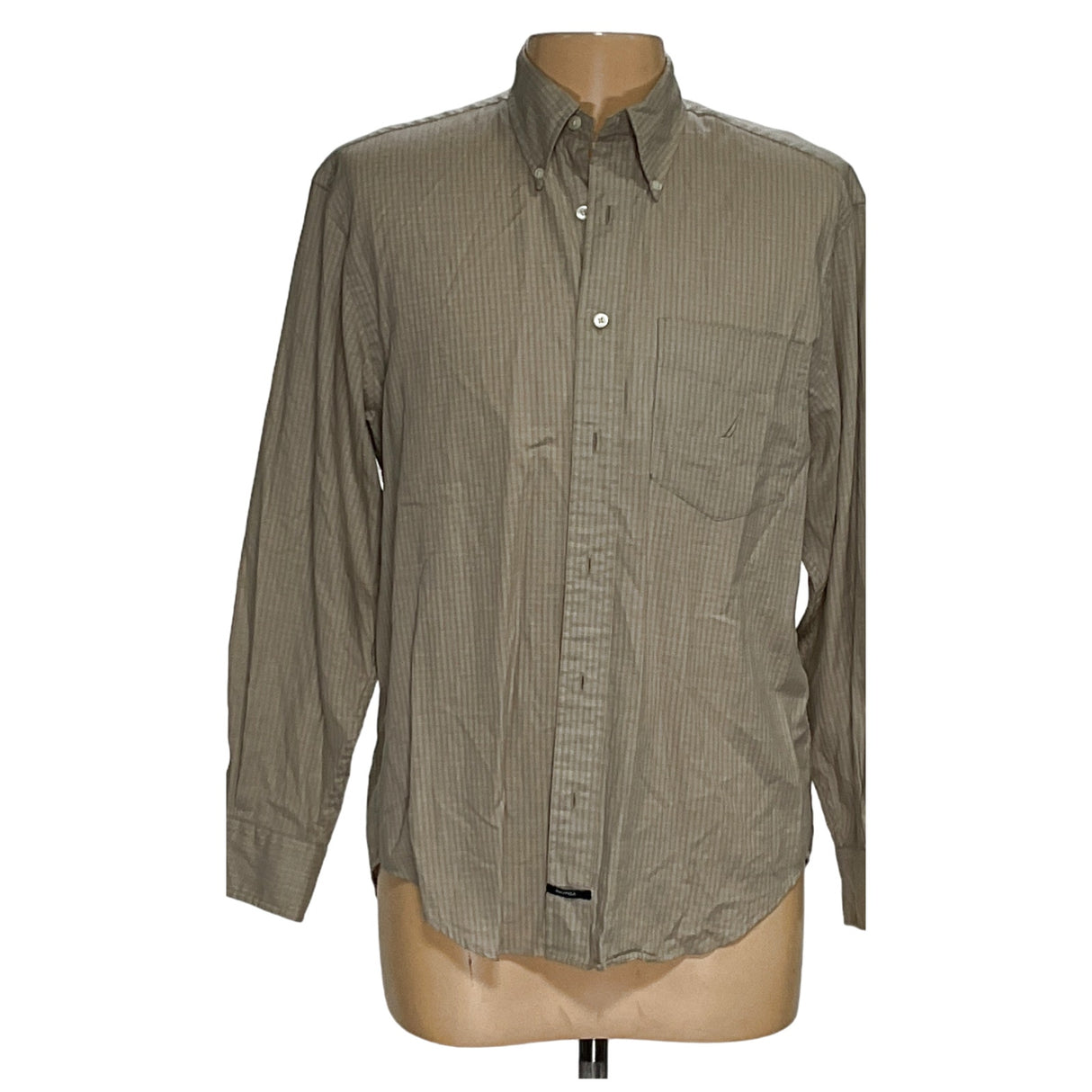 Nautica Cream Button-Up Shirt