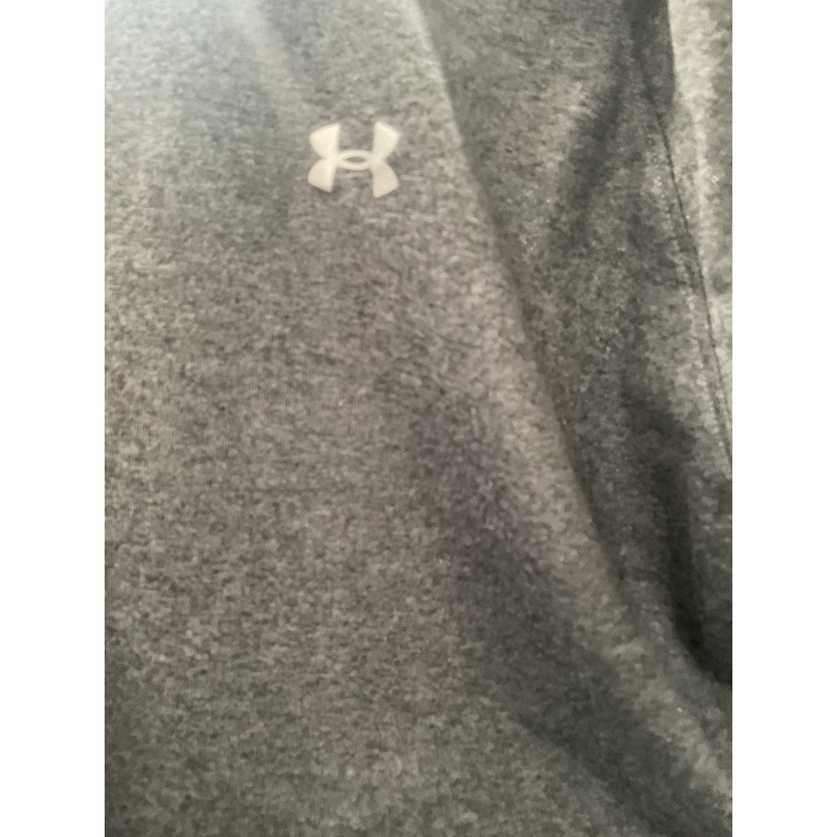 Women's Under Armour Gray Henley Sweatshirt XL