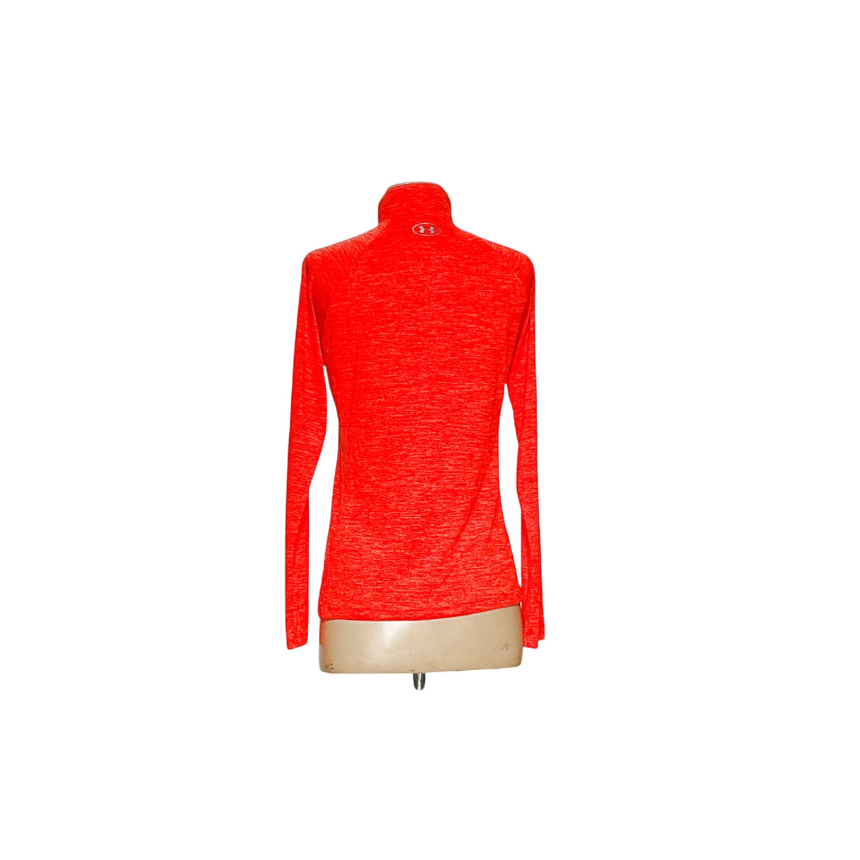 Under Armour Orange Women's Henley Sweatshirt