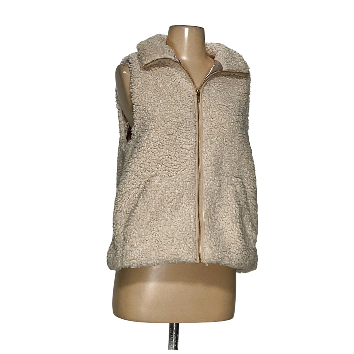 J. CREW Cream Vest Sweater - Women's XS