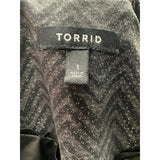 Torrid Gray Sweater Blazer Women's Coat