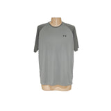 Under Armour Men's Gray Colorblock T-Shirt - XL