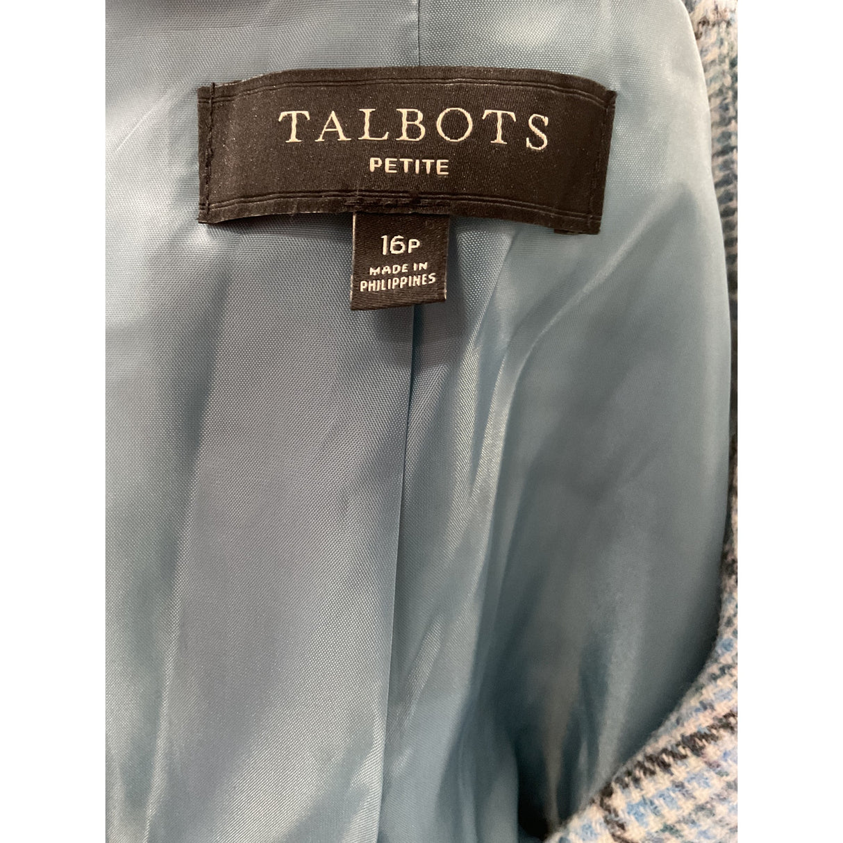 Talbots Multicolor Wool Blazer 16P