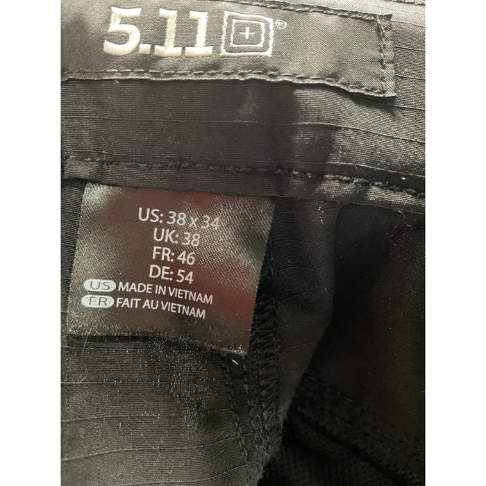 5.11 Tactical Men's Black Ankle Pants - Size 38