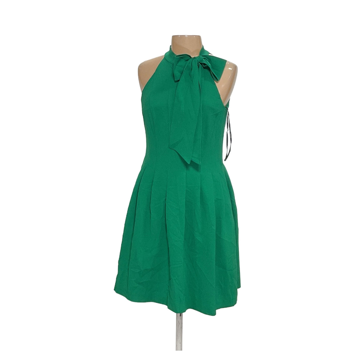 Vince Camuto Green A-Line Midi Dress - Size 10