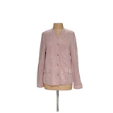 Talbots Pink Cotton Cardigan in Size L