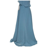 Elegant Azazie Blue Maxi Dress a6