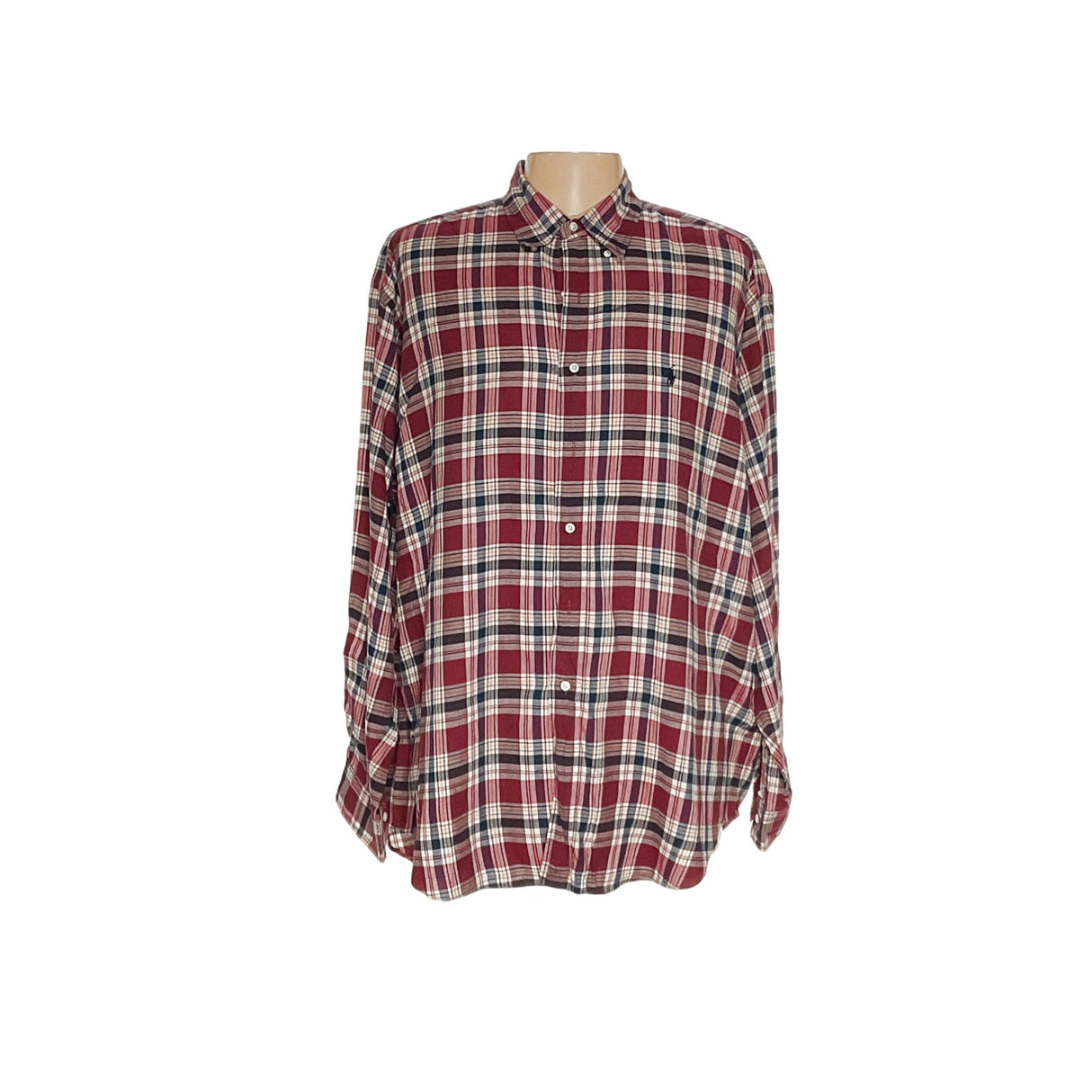 Ralph Lauren Multicolor Plaid Canvas Shirt