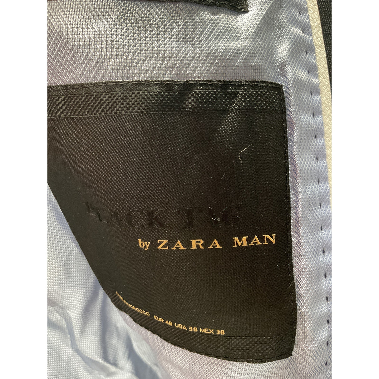 Zara Men's Black Blazer - Size L