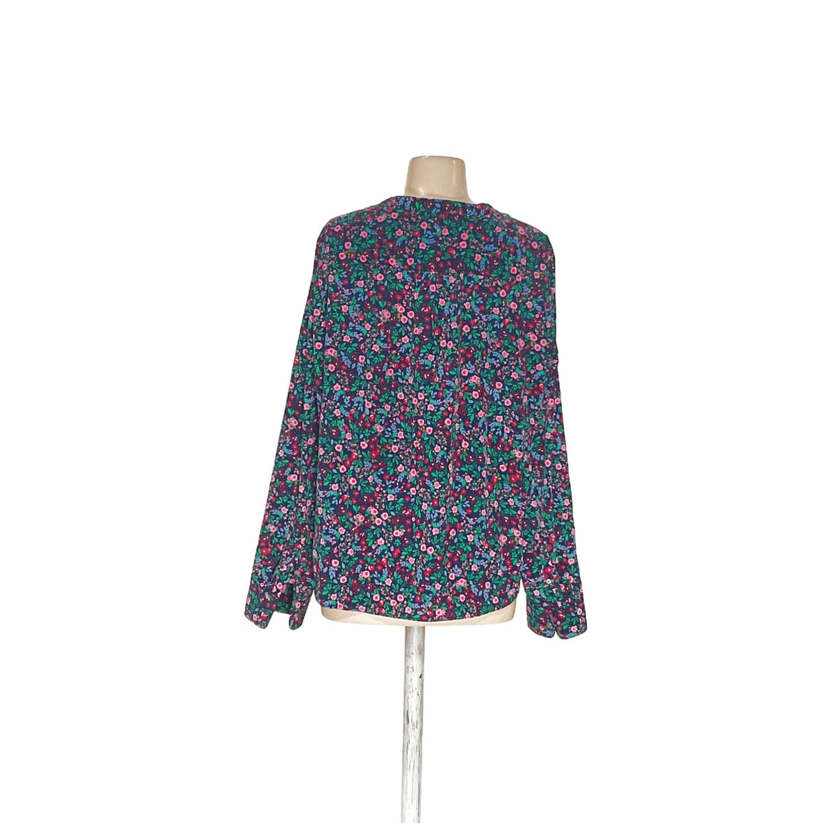 J. Crew Floral Canvas Blouse - Size L