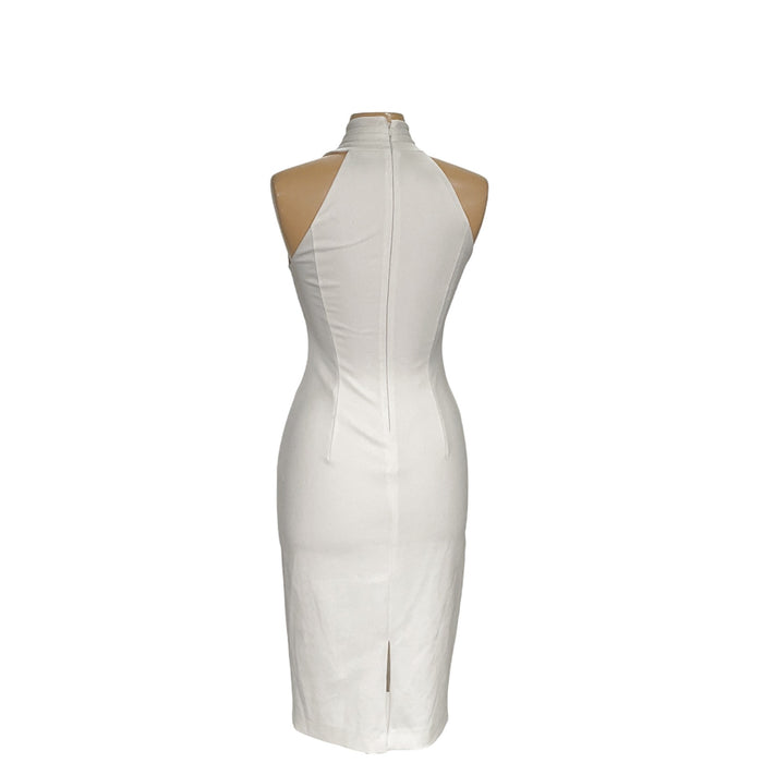 Rachel Roy White Bodycon Long Dress