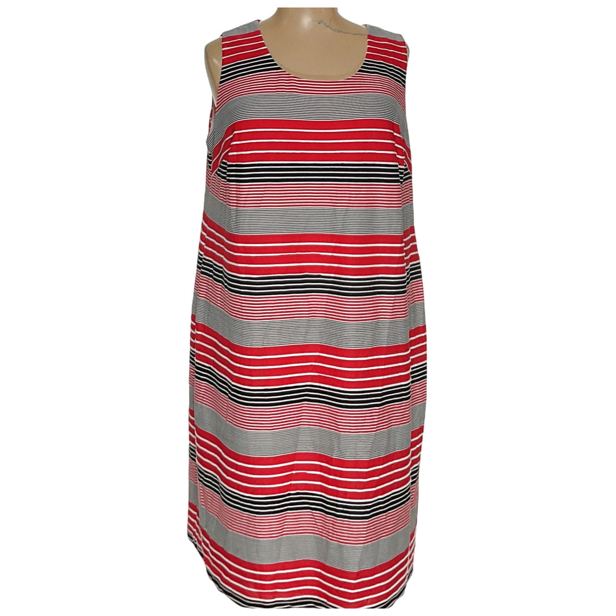 Catherines Multicolor Shift Dress - 2X