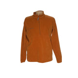 Columbia Orange Men's Henley Sweater