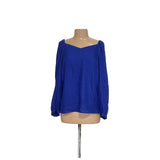 Ann Taylor Blue Blouse - Women's M