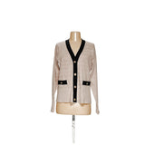 Adrianna Papell Beige Cardigan - Women's Size L