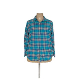 Lands' End Multicolor 1X Button-Up Top