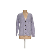 LOFT Purple Cardigan Sweater - Women's M