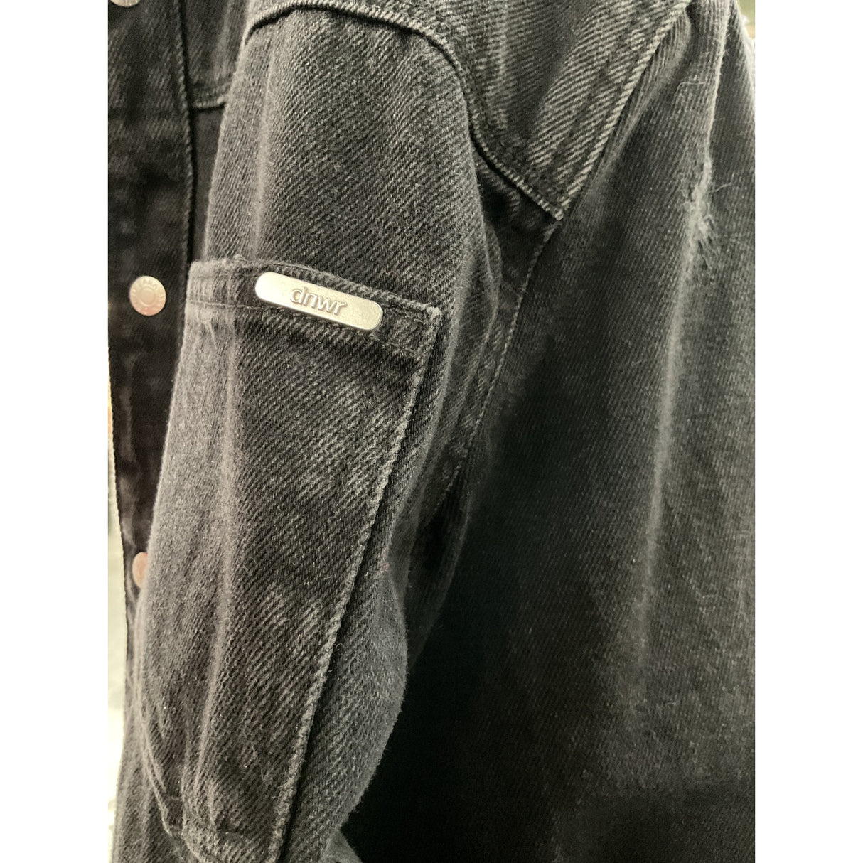 ZARA Men's Black Denim Jacket