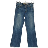 Bke Men's Blue Straight Jeans, Size 34/32