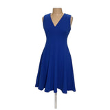 Calvin Klein Blue A-Line Midi Dress