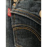 Levi's Women's Blue Straight Jeans - Size 6S