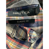 Nautica Men's Multicolor Plaid Dress Shirt