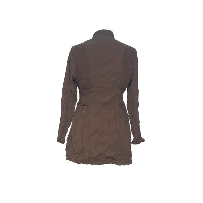 Soft Surroundings Brown Cotton Jacket