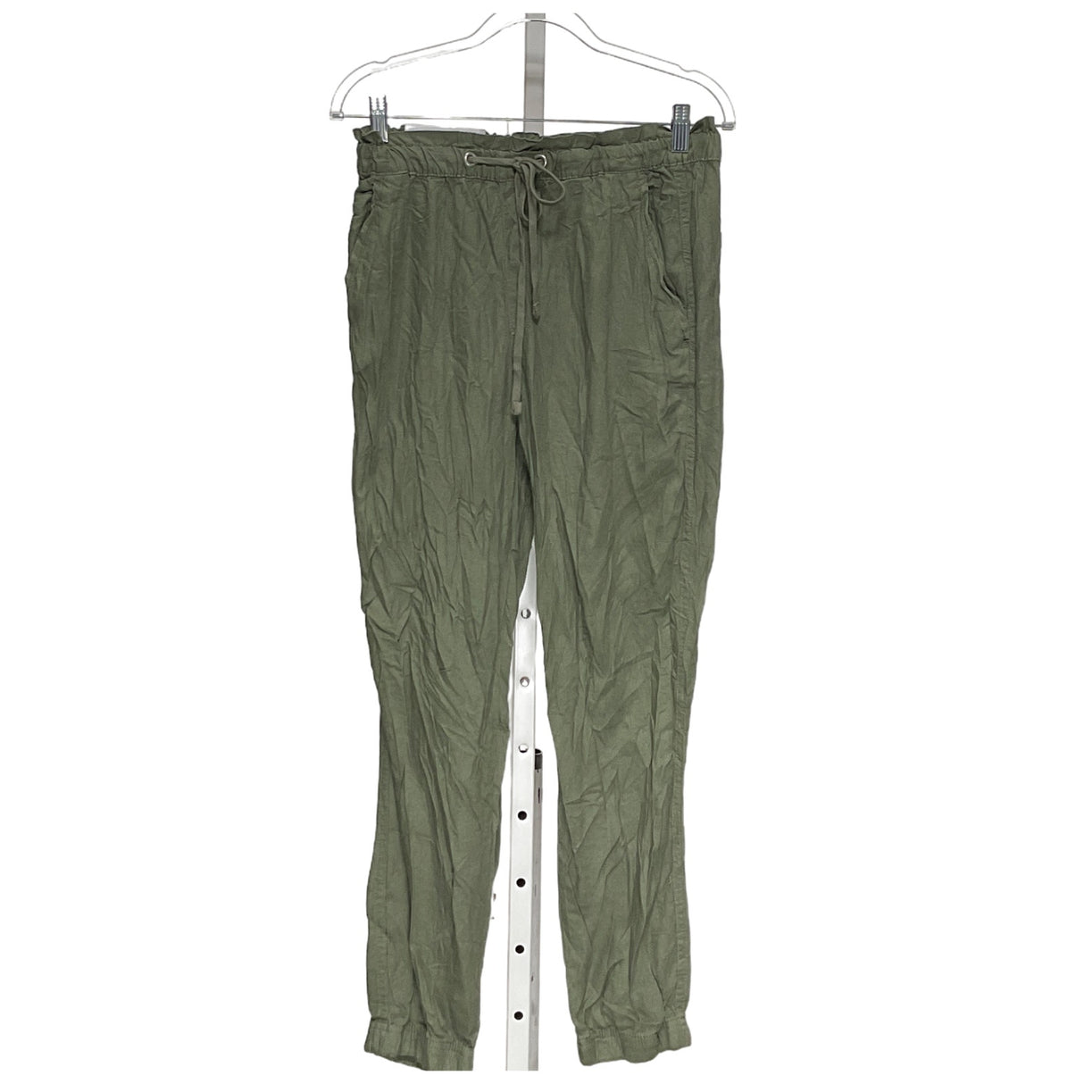 Sanctuary Green Linen Ankle Pants