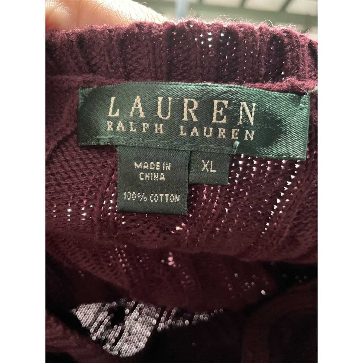 Lauren Ralph Lauren Red Sweatshirt XL