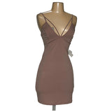 TOBI Brown Bodycon Dress - Women's M