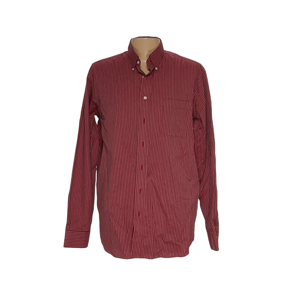 Eddie Bauer Red Men's Dress Shirt XL