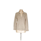 Banana Republic Beige Cotton Pullover Sweater