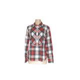 J. Crew Red Plaid Button-Up Shirt - Size 10