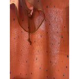 Cabi Orange Polka Dot Blouse