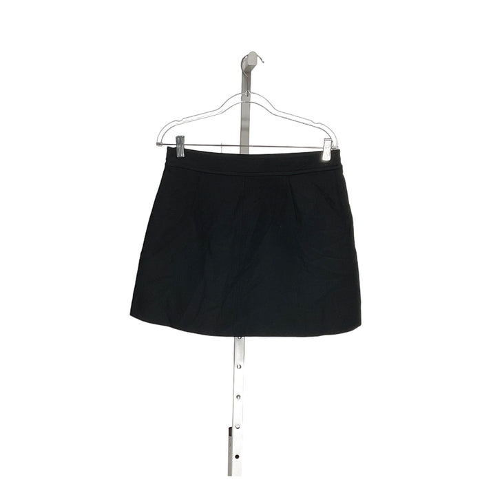 Boden Black Wool Mini Skirt - Size 8