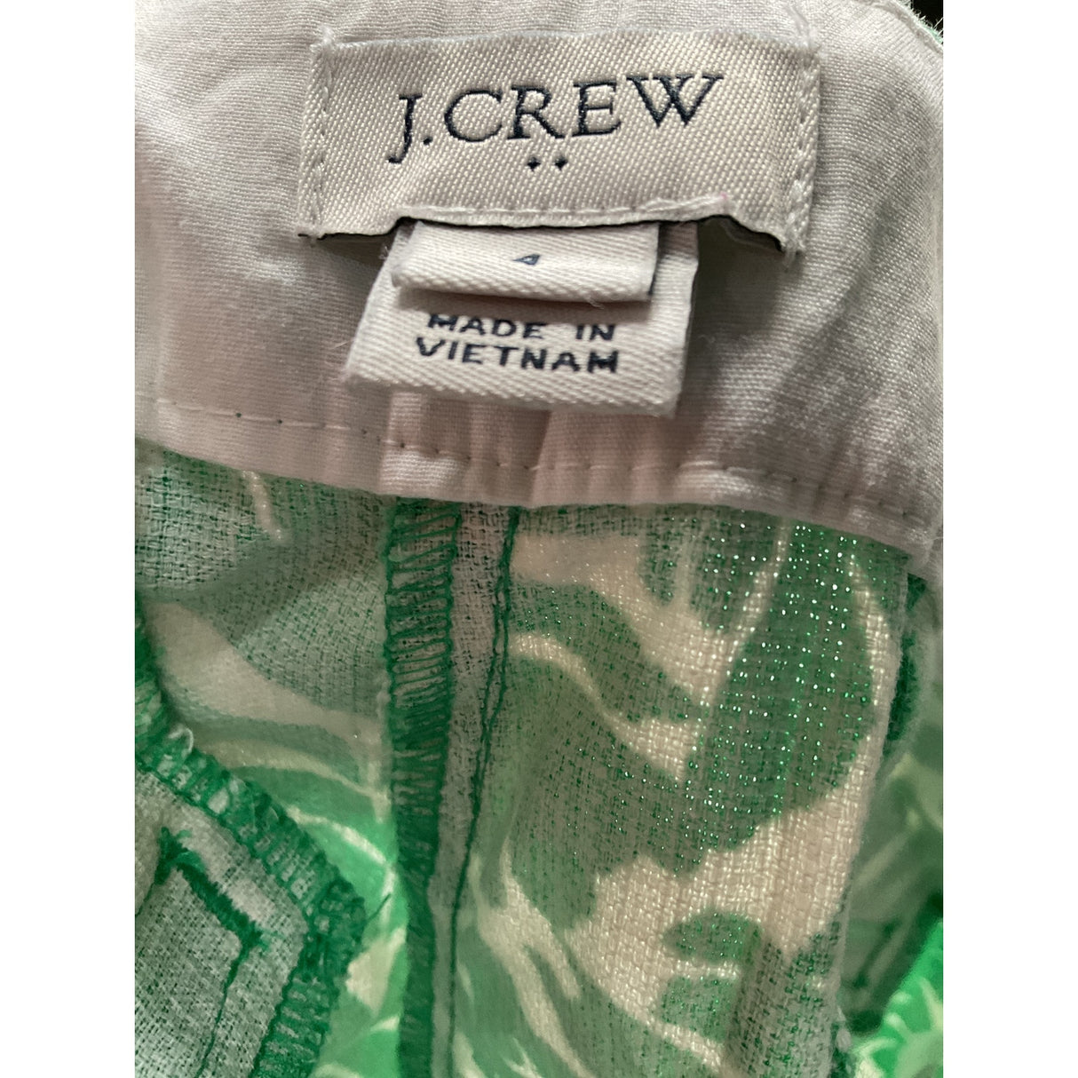 J. Crew Green Sailor Shorts - Women's Size 14