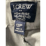 J. Crew Gray Capri Pants, Size 12P