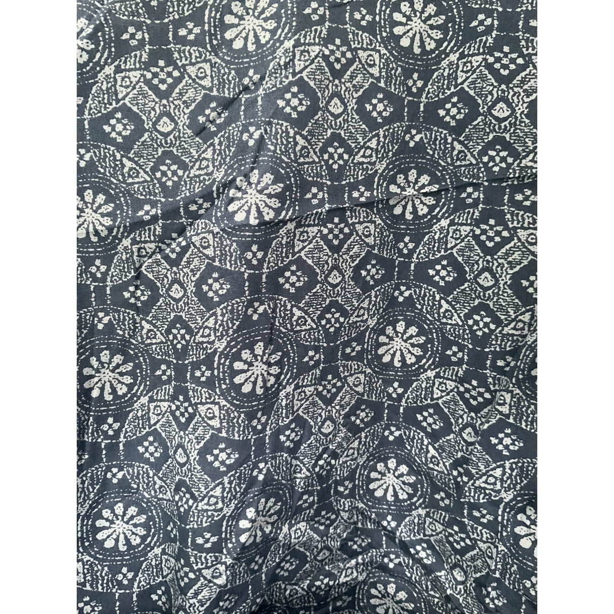 Men's Ben Sherman Graphic Print Blue Shirt, Size XL