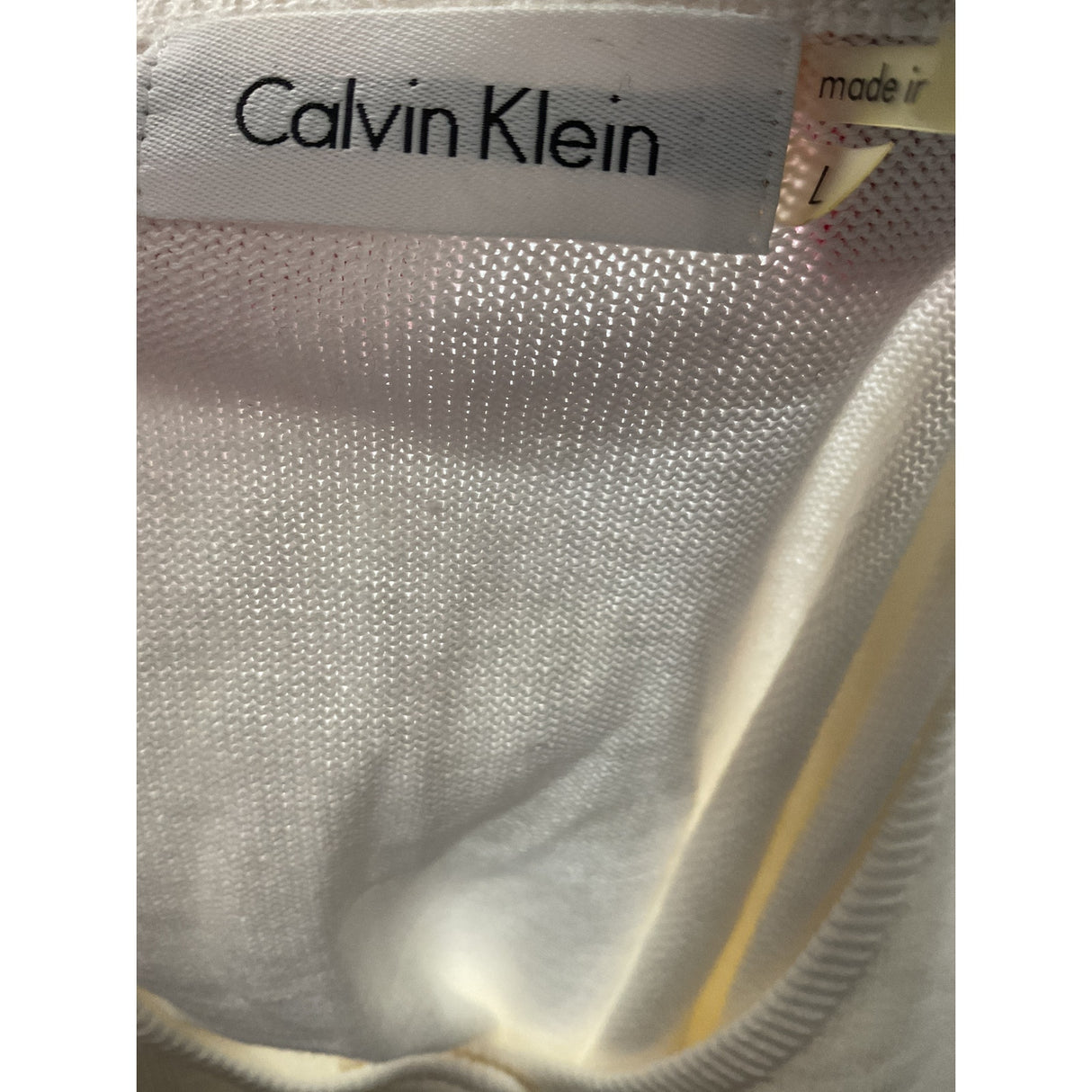 Calvin Klein White Women's Cotton Cardigan