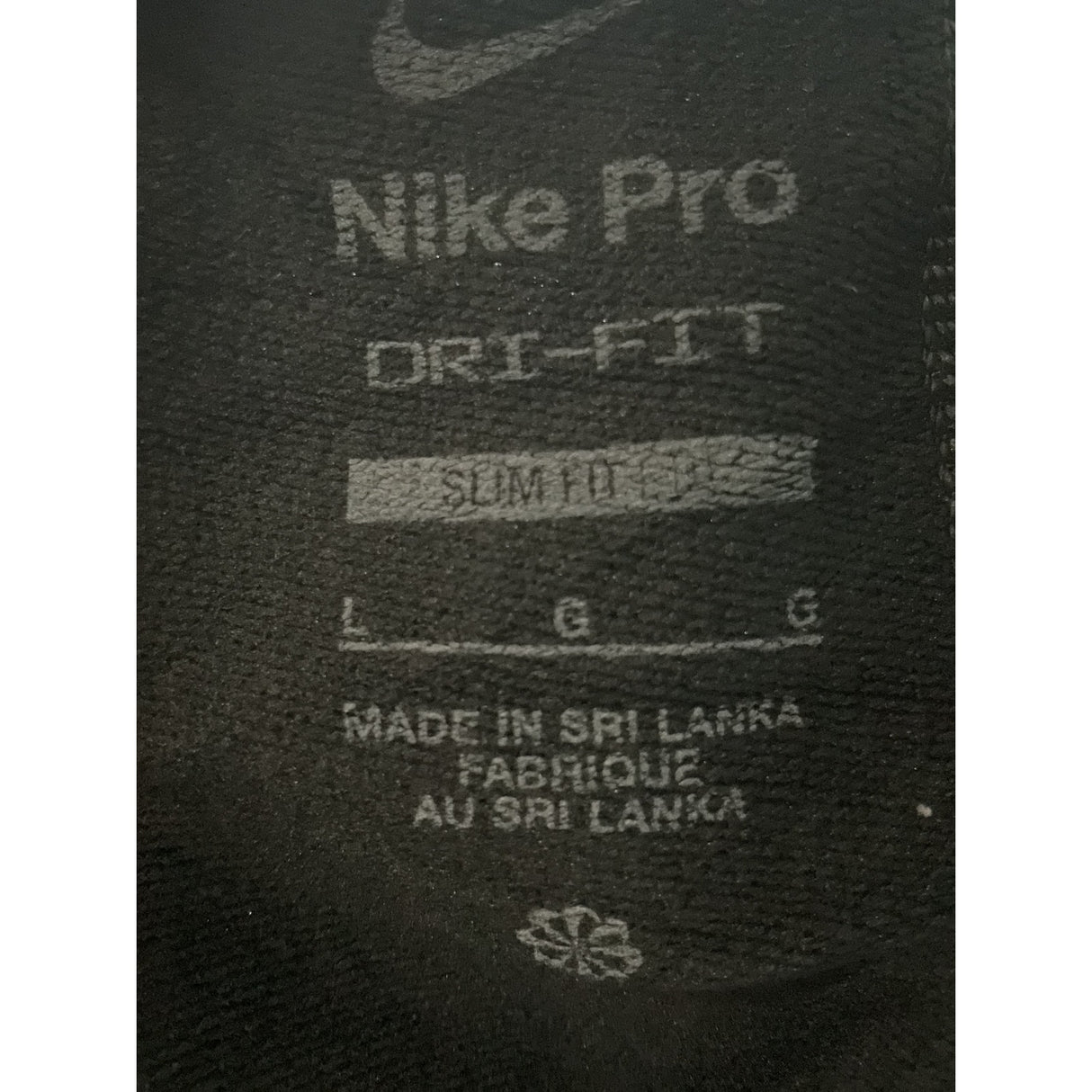 Nike Men's Black Activewear Top