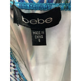 Bebe Blue A-Line Skirt Size S (Regular)