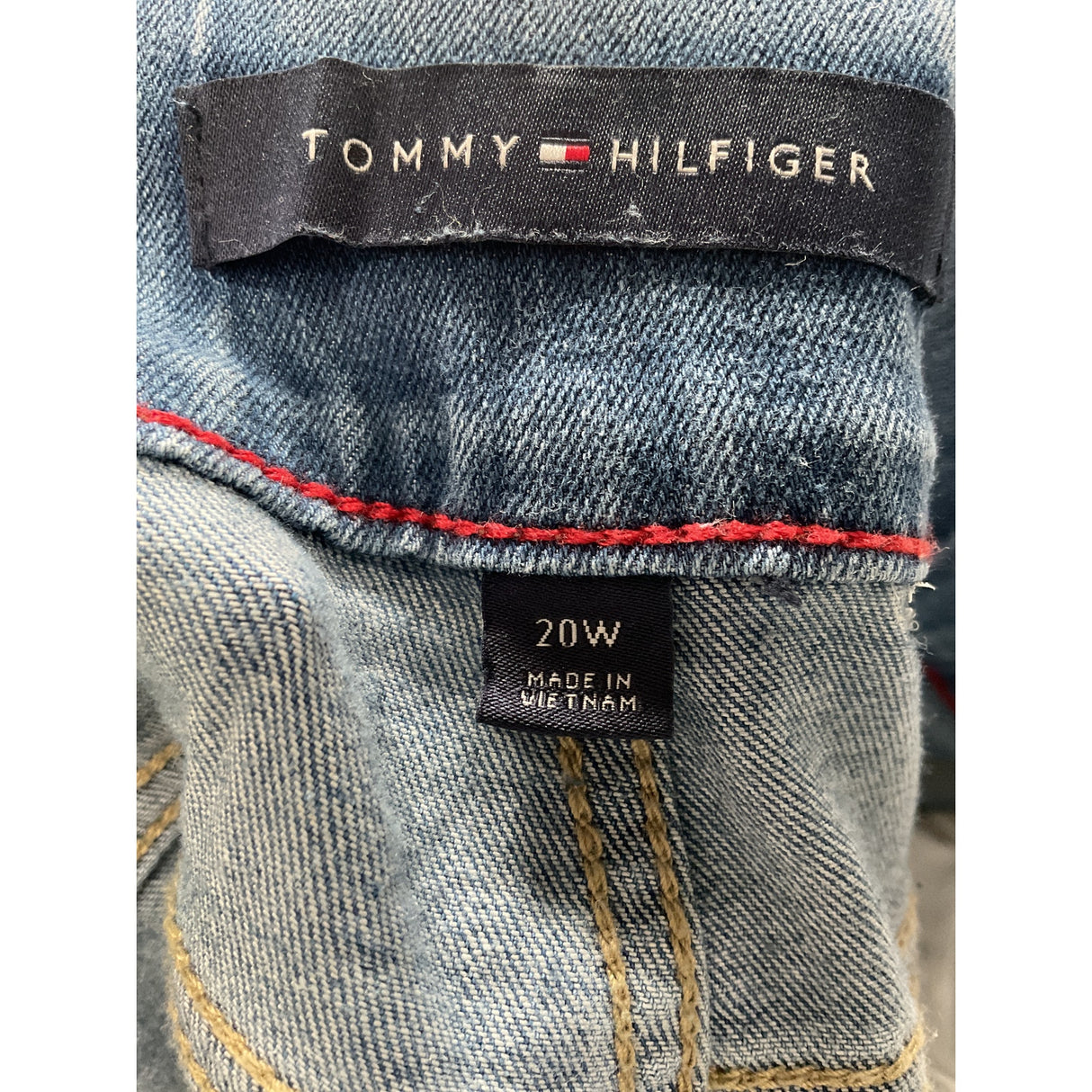 Tommy Hilfiger Blue Plus Size Teens Jegging 20W