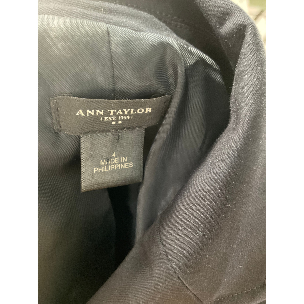 Ann Taylor Black Blazer Size 4