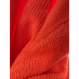 LOFT Orange Cotton Sweater XL