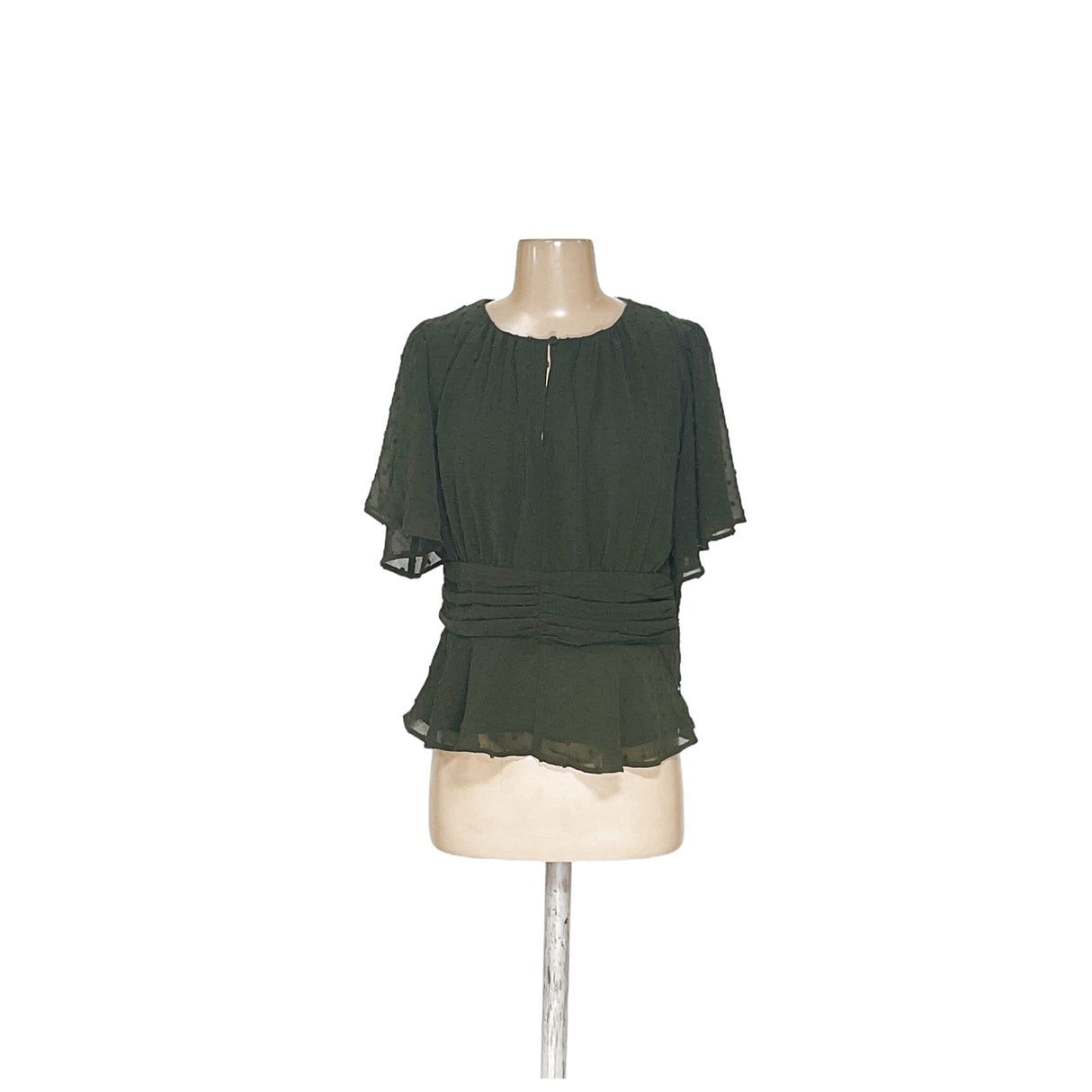 LOFT Green Blouse - Size 4